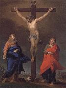 Pompeo Batoni The Cross of Christ, the Virgin and St. John s Evangelical china oil painting reproduction